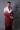 Maroon Mirror Work Designer Kurta Set with Stole - Bharat Reshma