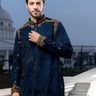 Designer Blue Kurta Pant for Men - Bharat Reshma