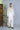 Designer White Diagonal Drape Kurta - Bharat Reshma