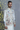 Designer White Embroidered Kurta with Embroidered Waistcoat - Bharat Reshma
