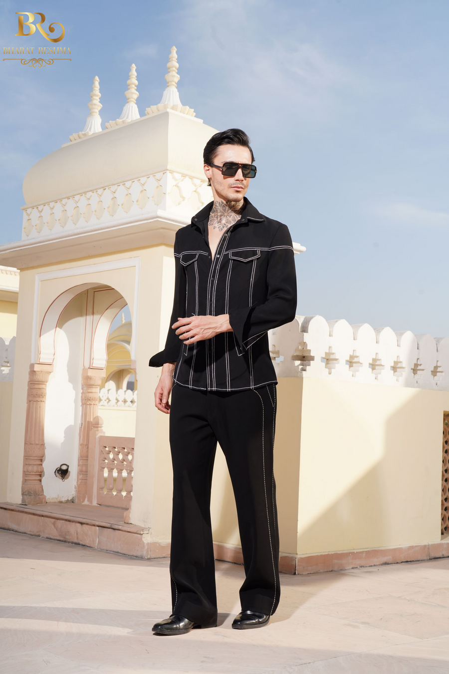 Black shacket Co-ord set