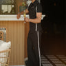 DESIGNER BLACK CO-ORD SET - Bharat Reshma