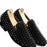 Black Shark Tooth Designer loafers - Bharat Reshma