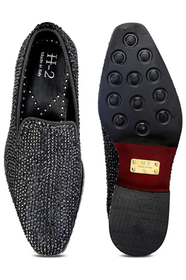Silver Stone Loafers - Bharat Reshma