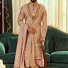 Designer Pink Wedding Sherwani for Groom - Bharat Reshma