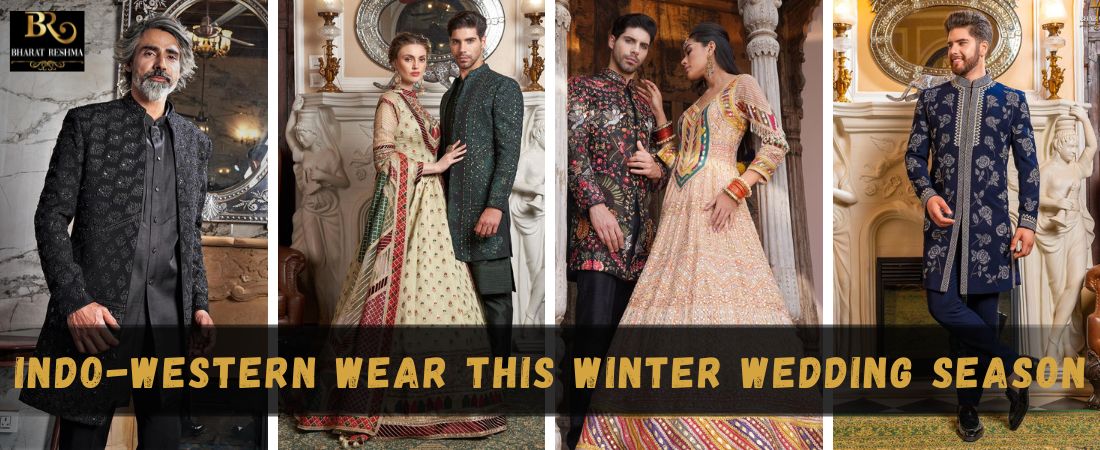 Indo-Western wear in winter wedding season