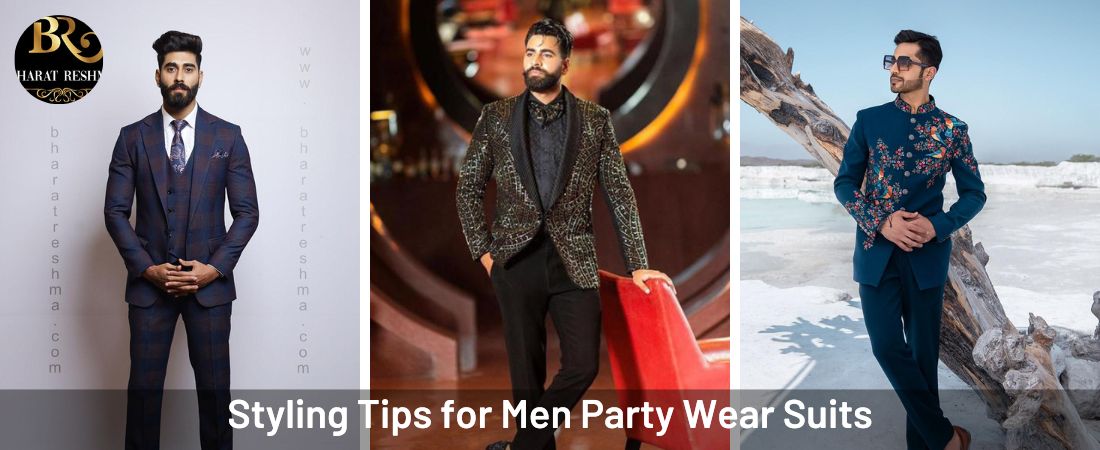 Tips for Styling Men's Party Wear Suits